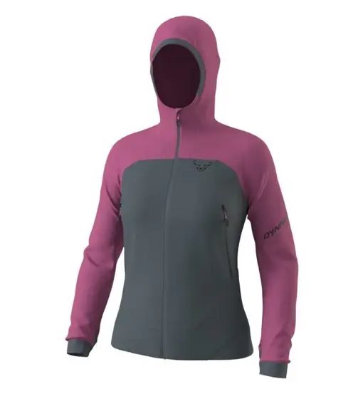 Dynafit Ridge Thermal Hoody W - felpa in pile - donna Blue