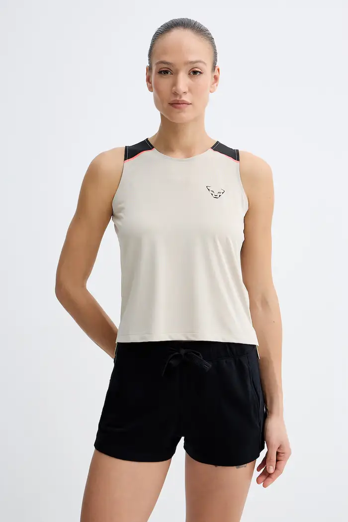 Dynafit top sportivo Sky Beige