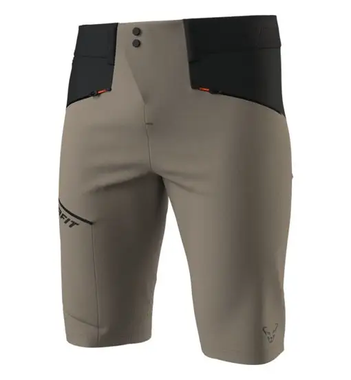 Transalper Dst M - pantaloni corti alpinismo - uomo Brown