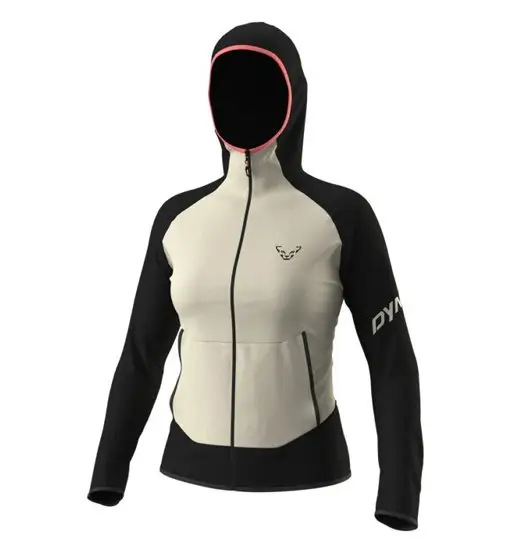 Dynafit Transalper Light Polartec - felpa in pile con cappuccio - donna Dark White