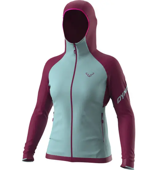 Dynafit Transalper Ptc Hooded W - felpa in pile - donna Light Blue