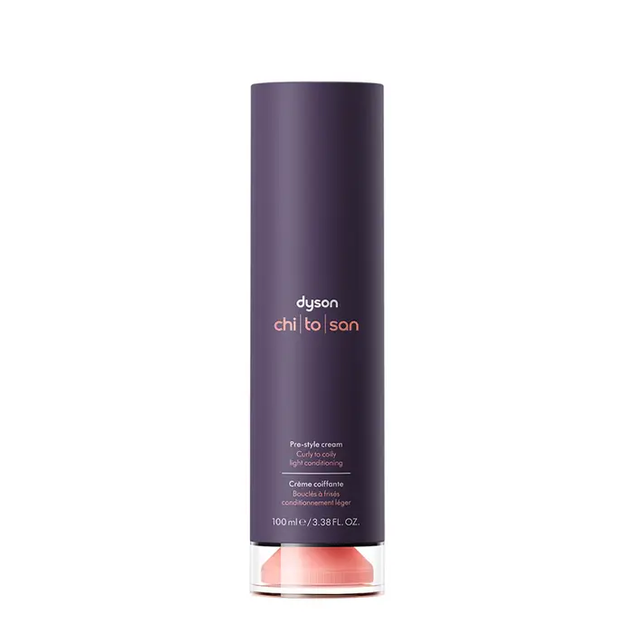 Dyson Chitosan Pre Styling Hair Cream Curly to Coily Light Conditioning 100ml