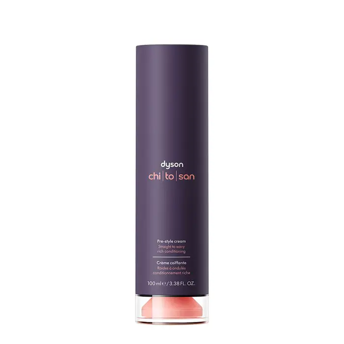 Dyson Chitosan Pre Styling Hair Cream Straight to Wavy Rich Conditioniong 100ml