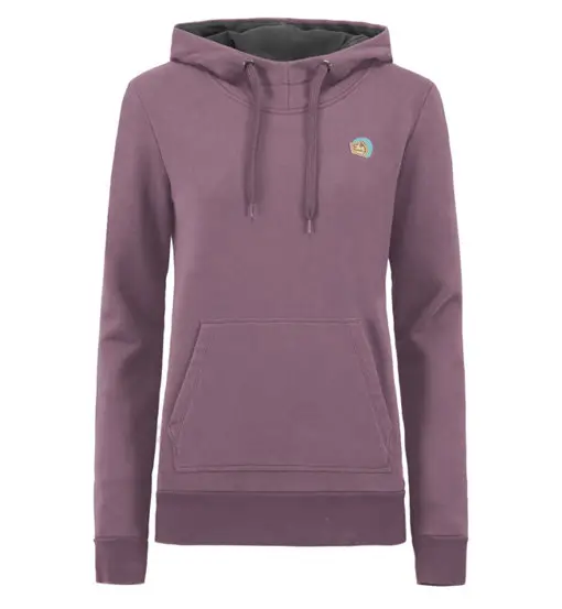 Fiamma W - felpa con cappuccio - donna Purple