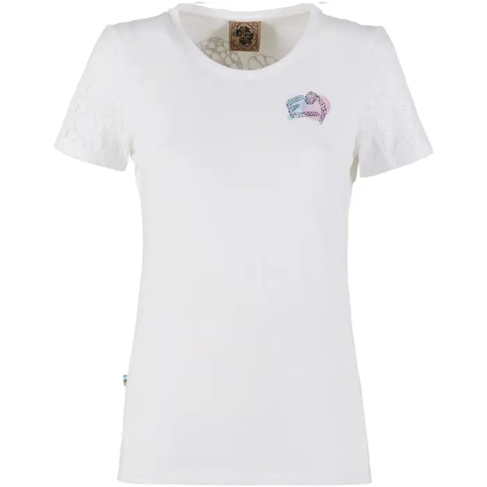 E9 T-shirt Light Ball Bianco