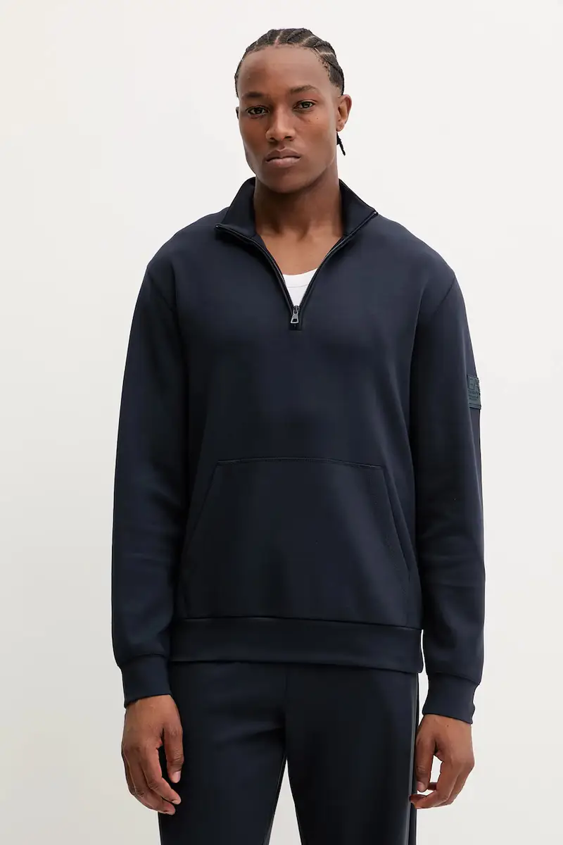 EA7 Emporio Armani felpa uomo colore blu navy AF13790.7X000130