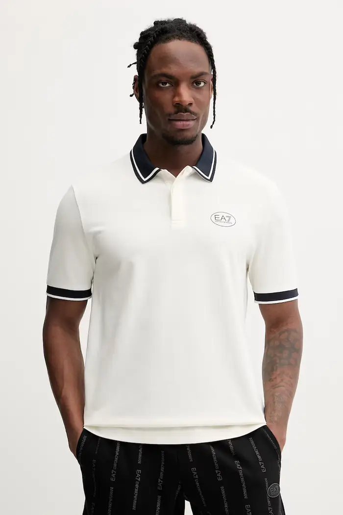 polo da uomo Beige