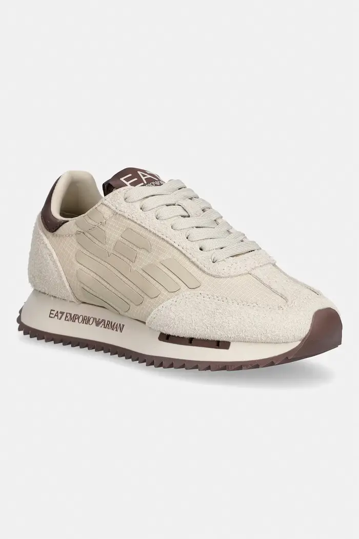 EA7 Emporio Armani sneakers da donna Beige