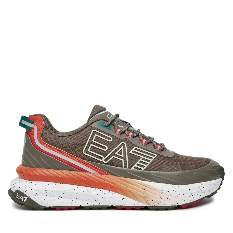 EA7 Emporio Armani Sneakers X8X177 XK381 U044 Marrone