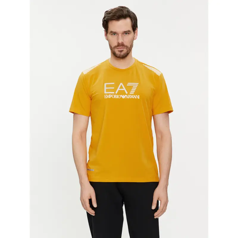 Ea7 Emporio Armani T-shirt Giallo 3467781