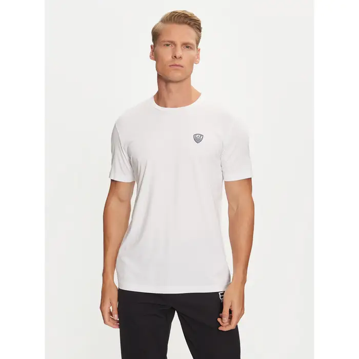 T-shirt 8NPT16 PJRGZ 1100 Bianco Regular Fit