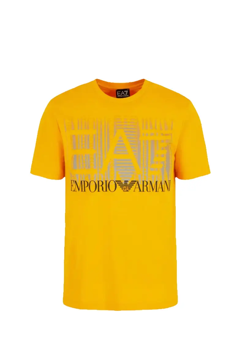 Ea7 Emporio Armani T-shirt Uomo Giallo 924856