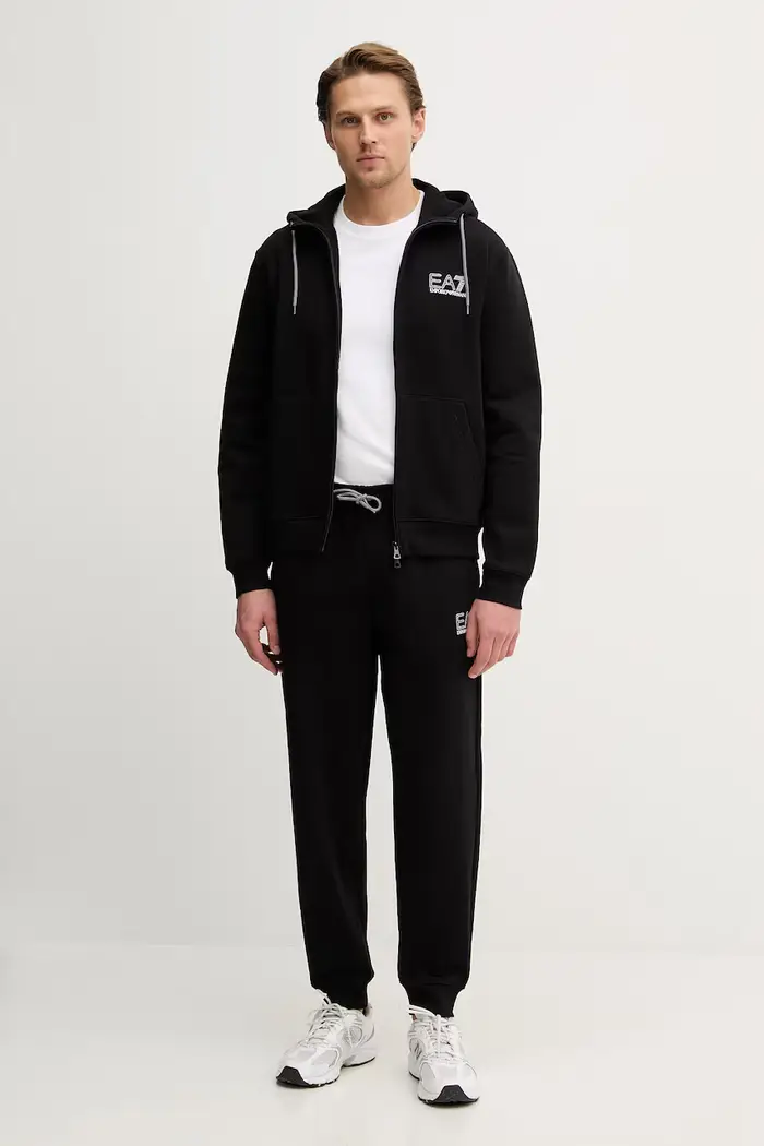 EA7 Emporio Armani tuta da ginnastica Nero