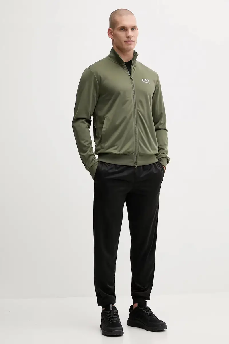 EA7 Emporio Armani tuta da ginnastica uomo colore nero PJHCZ.8NPV65 Verde