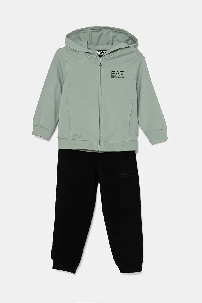 EA7 Emporio Armani tuta per bambini Verde