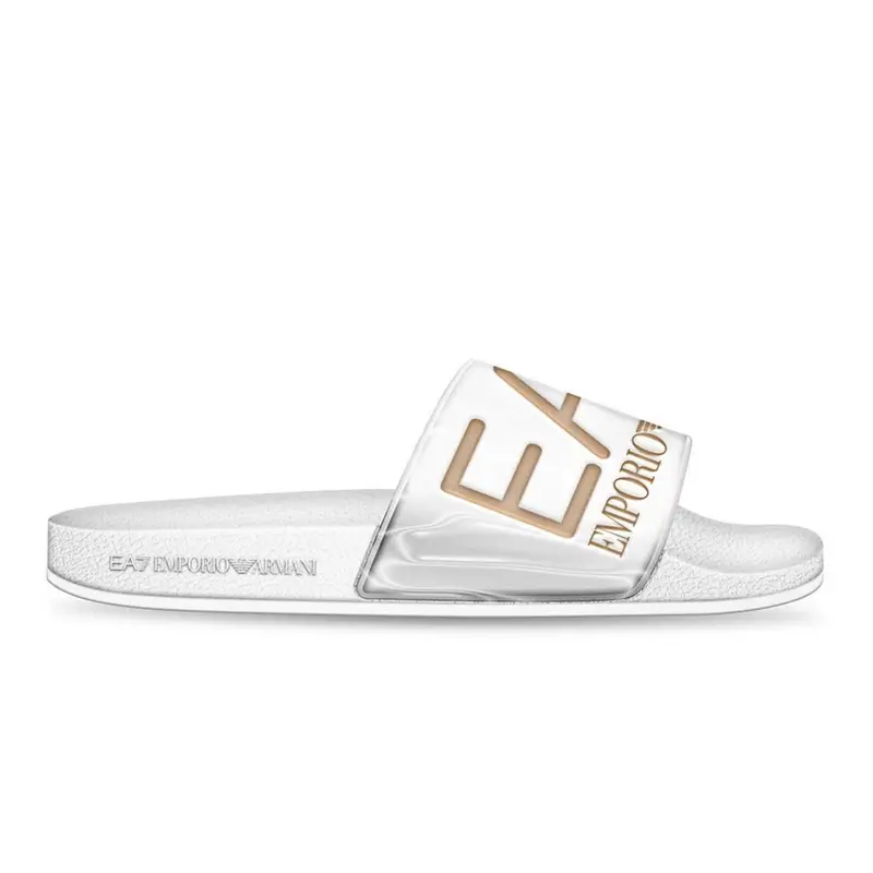 EA7 Fascia Big Logo Rosa - Ciabatte Mare Donna