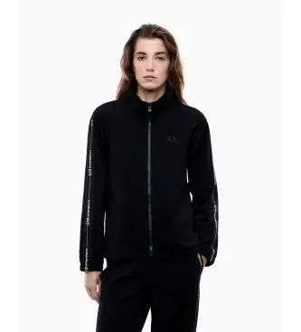 EA7 per donna 7W000959_AF12501 Giacca Logo Series nero, Casual, Sportivo, Polister riciclato