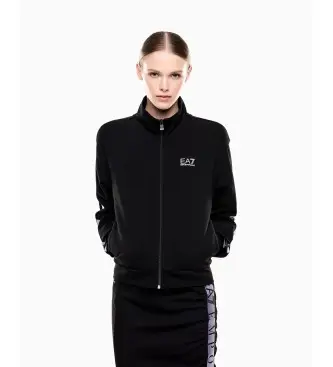 EA7 per donna 7W001152_AF12501 Giacca Natural Ventus nero, Casual, Polister riciclato