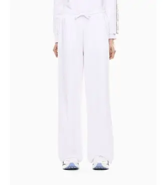 EA7 per donna 7W001155_AF12501 Pantalone Natural Ventus bianco, Casual, Polister riciclato Verde