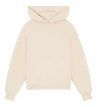 EA7 per ragazza 7G000225_AF21638 Felpa con cappuccio GRAPHIC SERIES GIRL color nebbia (10Años= 142cm), Nero, Casual, Sintetico, moda per ba