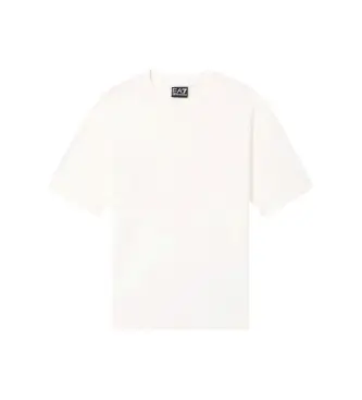 EA7 per ragazzo 7B000256_AF12874 Maglietta bianca Special Fit (10Años= 142cm), Bianco, Casual, Cotone, Manica corta, moda per bambini
