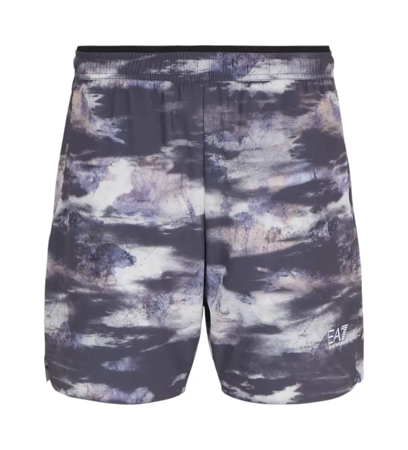 EA7 per uomo 7M000072_AF13137 Pantaloncini Dynamic Athlete in tessuto tecnico Ventus7 multicolore, Casual, Sportivo, Multisport, Polies