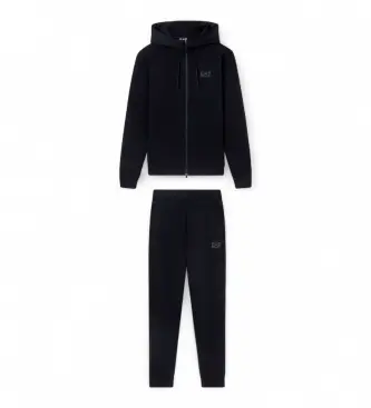 EA7 per uomo 7M001602_AF20845 Set Ventus Black Natural, Nero, Casual, Sportivo, Cotone, Sportswear, Multisport, Manica lunga Naturale