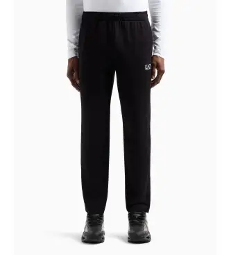 EA7 per uomo 8NPP65_PJVRZ Pantaloni neri Core Identity, Nero, Casual, Cotone