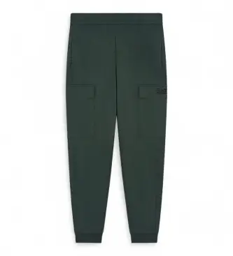 EA7 per uomo 8NPP67_PJVRZ Pantaloni verdi Core Identity (3XL), Casual, Sportivo, Verde, Cotone, Sportswear, Multisport