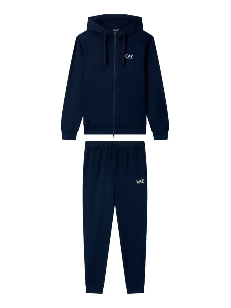 ea7 tuta sportiva da uomo - blu