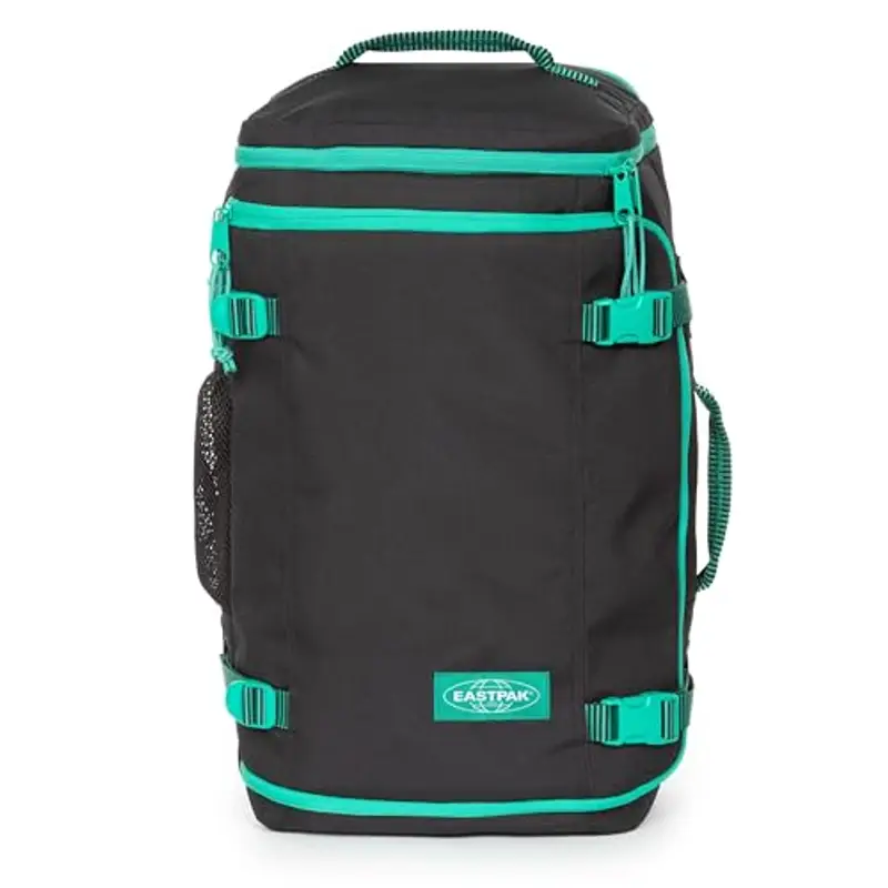 EASTPAK CARRY PACK Borsone, 53 x 35 x 23 cm, 25 L - Kontrast Stripe Black (Nero)