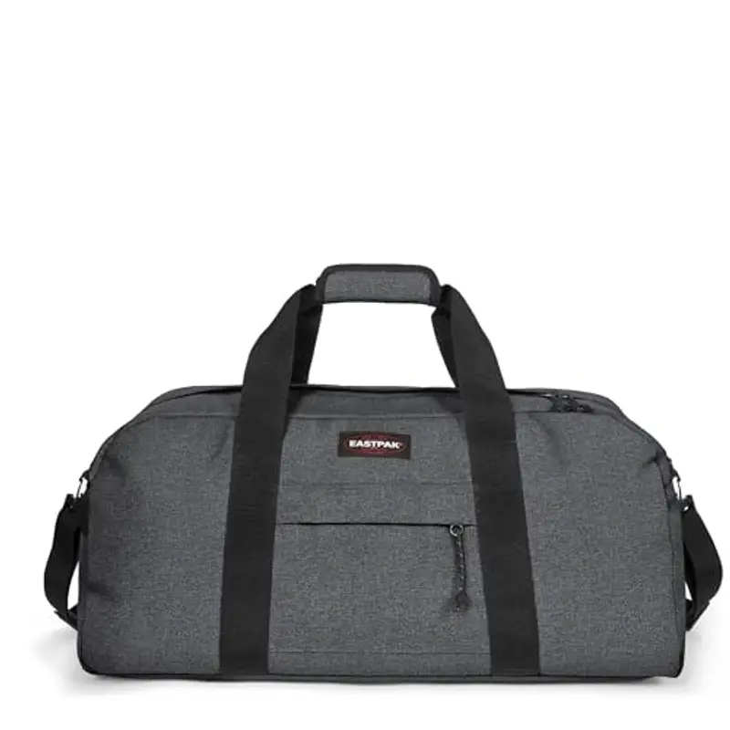 EASTPAK STATION + Borsone, 30 x 62 x 29 cm, 58 L - Black Denim (Grigio)