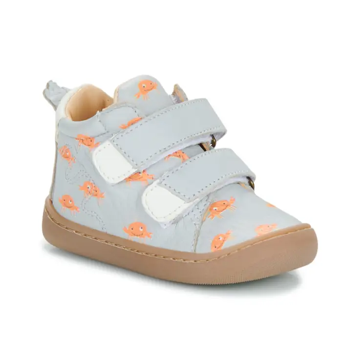 Scarpe bambini Easy Peasy MY DEBOO VELCRO Grigio