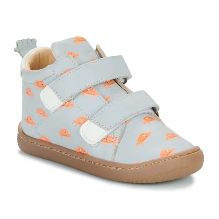Scarpe bambini Easy Peasy MY DEBOO VELCRO Grigio