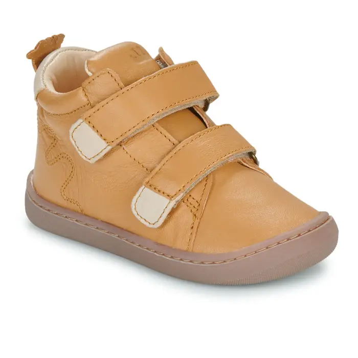 Scarpe bambini Easy Peasy MY DEBOO VELCRO Marrone