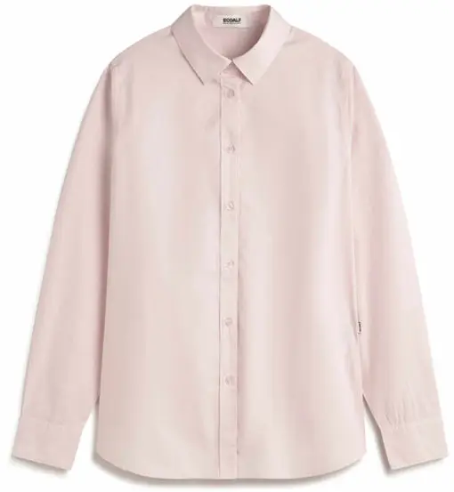 Ecoalf Alfreda W - camicia maniche lunghe - donna Light Pink