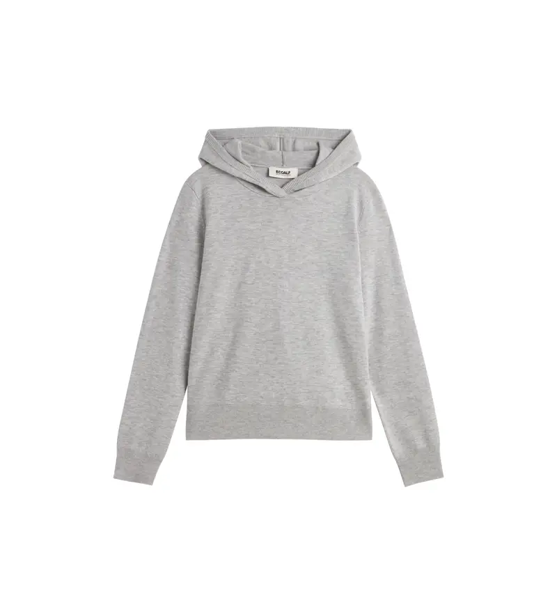 ECOALF per donna MCWGAKNBAMBU0626S24-341 Felpa in bambù grigio, Casual, Lana, Manica lunga