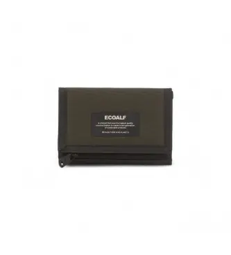 ECOALF per uomo MCMACWABAKUA0261W24-700 Portafoglio Baku verde (OSFA), Casual, Polister riciclato, Sostenibile