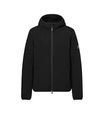 ECOALF per uomo MCMGAJKASPO00169W25-319 Cappotto Aspo nero, Casual, Polister riciclato, Sostenibile