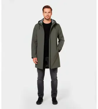 ECOALF per uomo MCMGAJKNEVE00167W25-094 Cappotto verde morbido Neve, Casual, Polister riciclato, Sostenibile Kaki