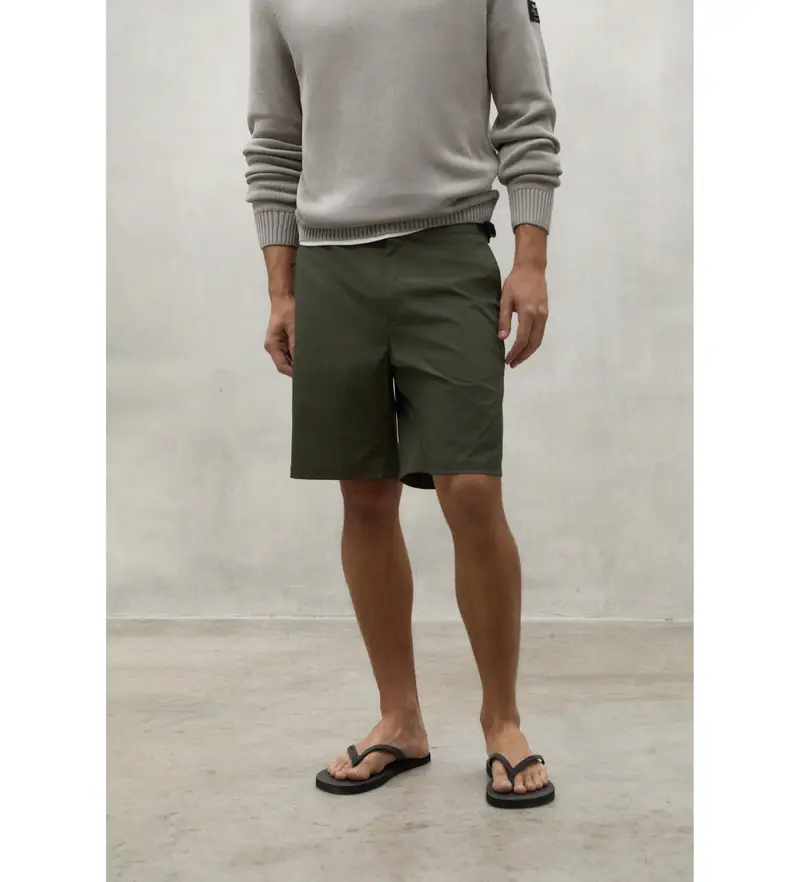 ECOALF per uomo. MCMGAPCRINSH0048S24-128 Pantaloncini verdi del Reno, Casual, Verde, Polister riciclato, Sostenibile