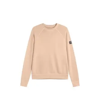 ECOALF per uomo MCMGASTBERJA0863S24-123 Felpa Berja color nudo, Casual, Manica lunga, Cotone biologico, Sostenibile