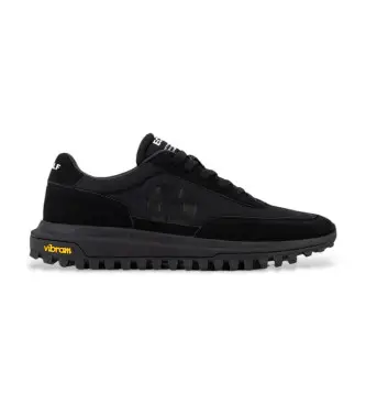 ECOALF per uomo MCMSHSNFEROE0446W24-419 Pantofole blu scuro delle Faroe, Nero, Basso, Stringhe, Casual, Sostenibile, Poliestere ricicl