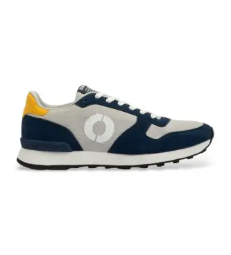 ECOALF per uomo MCMSHSNUCLAA0449W25-155 Sneakers Ucla grigie, blu navy, Basso, Stringhe, Casual, Grigio, Sostenibile, Poliestere ricic