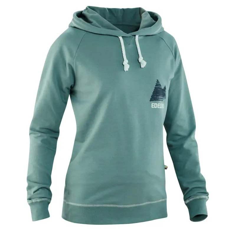 Edelrid Felpa con cappuccio da donna Tecu