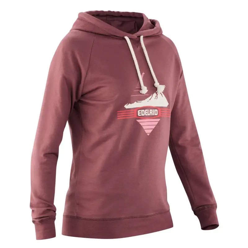 Edelrid Felpa con cappuccio da donna Tecu