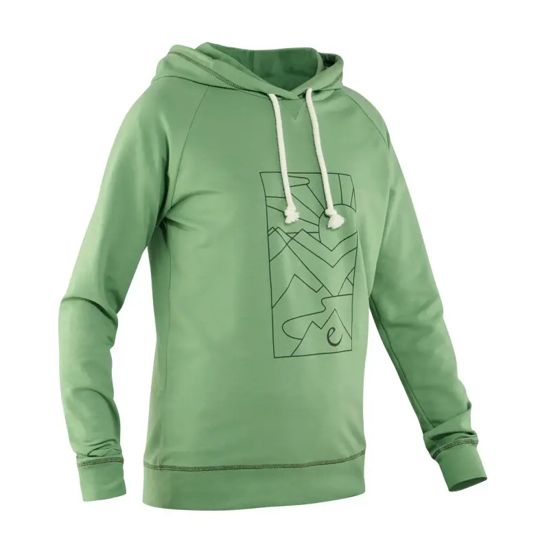 Edelrid Felpa con cappuccio da donna Tecu