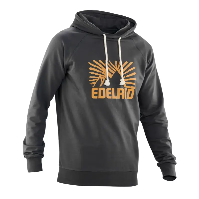 Edelrid Felpa con cappuccio Me Tecu Noir