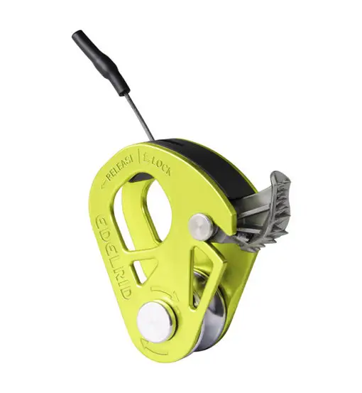 Edelrid Spoc - puleggia per arrampicata Green