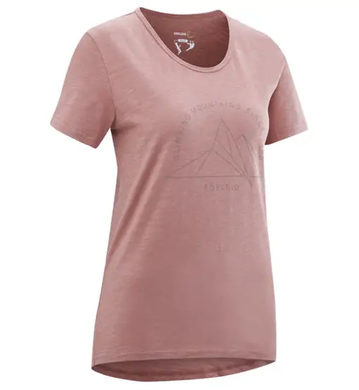 Edelrid T-shirt Donna Rosa 4606984